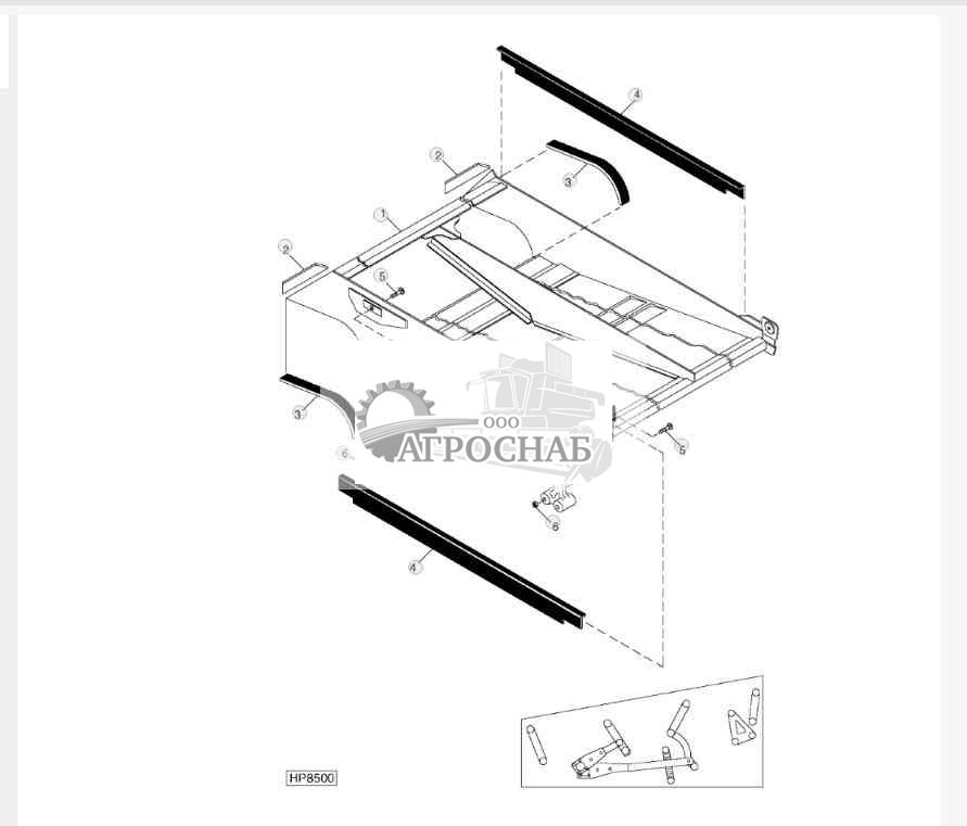 Рама зернового решета 